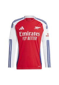 adidas Performance ADIDAS PERFORMANCE ARSENAL 24/25 LONG SLEEVE HOME JERSEY - Voetbalshirt - better scarlet   white
