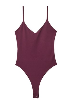 WITH STRAPS - Body - dark red