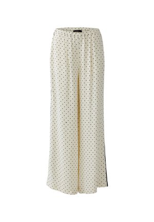 Oui, HOSE - Stoffhose - white black