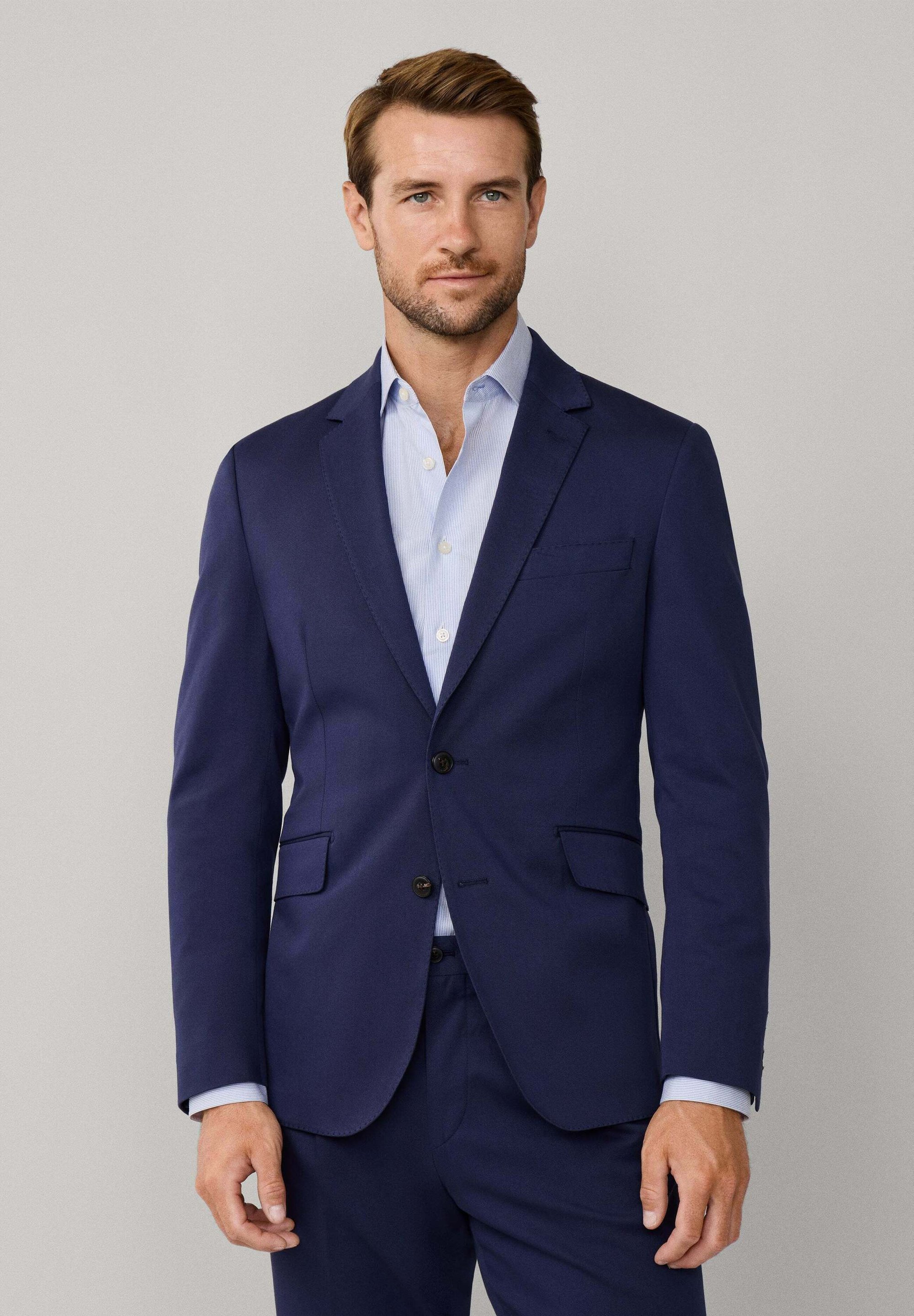 Chaqueta Traje Hombre Chaqueta Traje Hackett London Hombre Azul Marino -  Elegancia Británica Clásica Chaqueta Estilo Casual Formal, image size:2000x2880