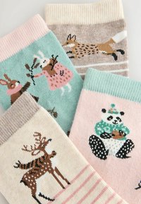 4 PACK - Sokid - autumn animal character