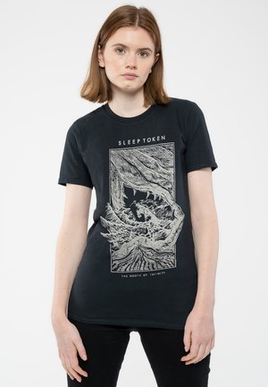 Paradiso Clothing SLEEP TOKEN THE MOUTH OF INFINITY - Print T-shirt - black