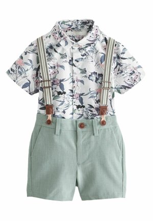 REGULAR FIT - Rövidnadrágok - blue floral
