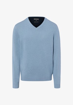 FINSHLEY & HARDING, FINSHLEY & HARDING PULLOVER - Trui - hellblau