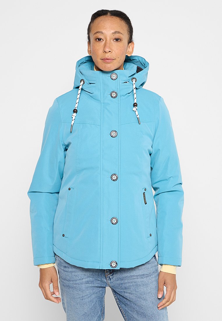 Schmuddelwedda Regenjas lichtblauw