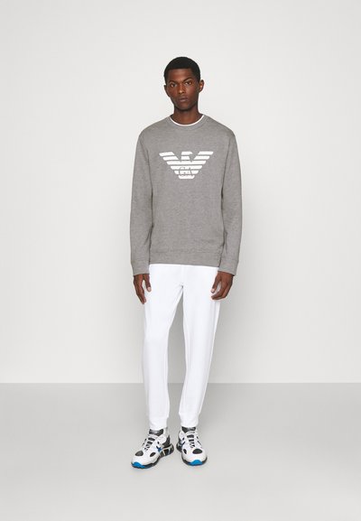 Emporio Armani FELPA - Camisola - grigio fantasia