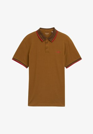 TOM TAILOR, Poloshirt - deep cognac