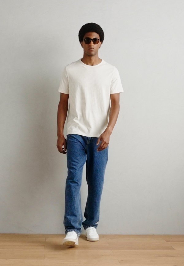 Print T-shirt - light beige2