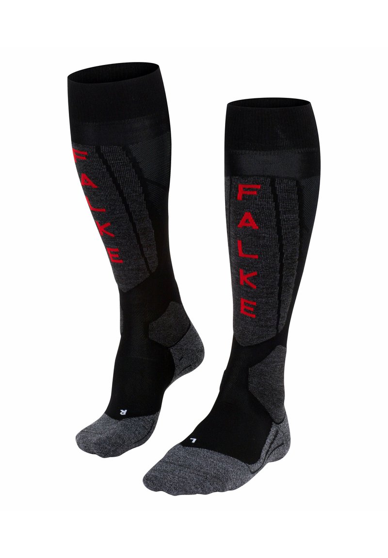 FALKE EXPERT - Calzettoni - black-mix