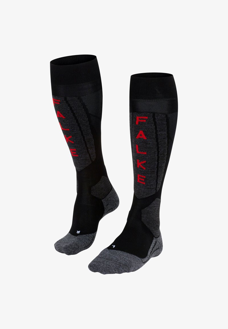 FALKE EXPERT - Calzettoni - black-mix