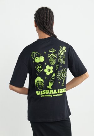 T-shirt print - black