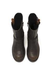 mtng Botines con plataforma - dark brown melange