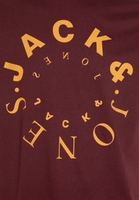 Jack & Jones JJWARRIOR TEE CREW NECK 5 PACK - T-Shirt print - bright white/navy/black