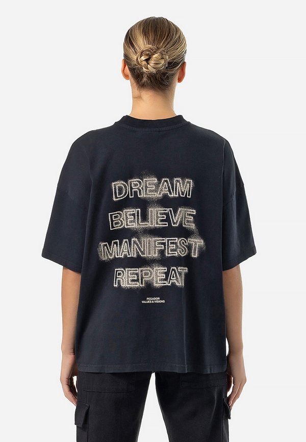 FIO HEAVY OVERSIZED TEE - Print T-shirt