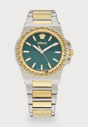 Versace GRECA REACTION - Montre - silver-coloured/gold-coloured