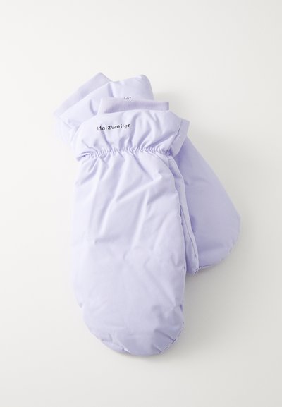 Holzweiler SLOGEN BUBBLE MITTENS UNISEX - Dūraiņi - lilac