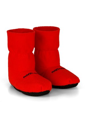 KÖRNERPANTOFFELN / HAUSSCHUHE - Slippers - rot