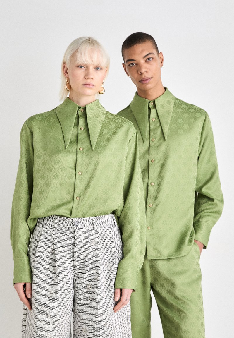 Sister Jane UNISEX - Gombos blúz - green