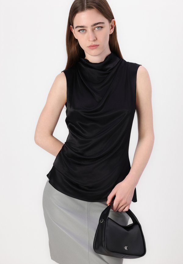 CECILIA - Mini skirt - shark skin2