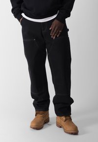 BLKVIS ATELIÉR DOUBLE KNEE UNISEX - Tööteksad - black