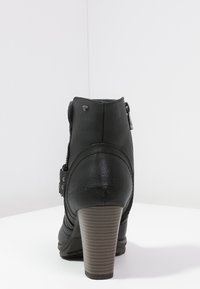 TOM TAILOR Botines de tacón - black