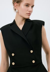 adL DOUBLE BREASTED SLEEVELESS MINI  - Jumpsuit - black