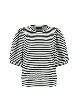 AMIE - T-shirt print - black white