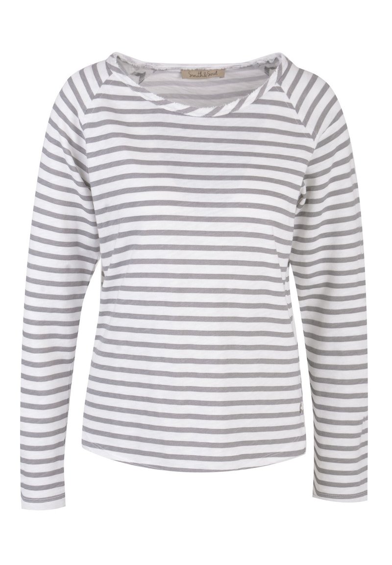 Smith&Soul RAGLAN  - Langarmshirt - grey melange