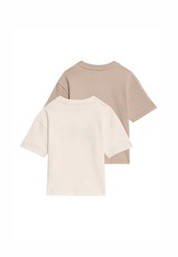 Marks & Spencer 2 PACK EMBROIDERED AND STRIPE - Camiseta estampada - multi