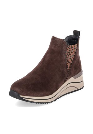 Remonte Boots à talons - braun-kombi