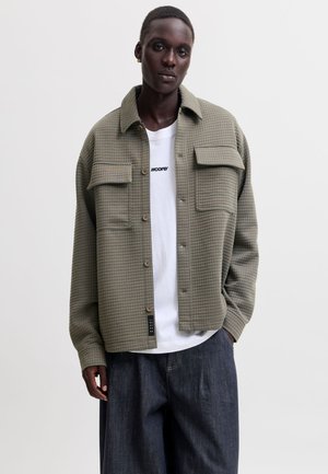 Jack & Jones OVERSHIRT RELAXED FIT OVERSHIRT - Veste légère - vetiver