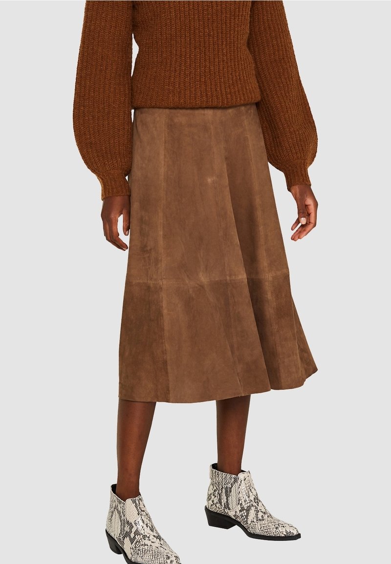 Esprit Collection Jupe trapèze - taupe