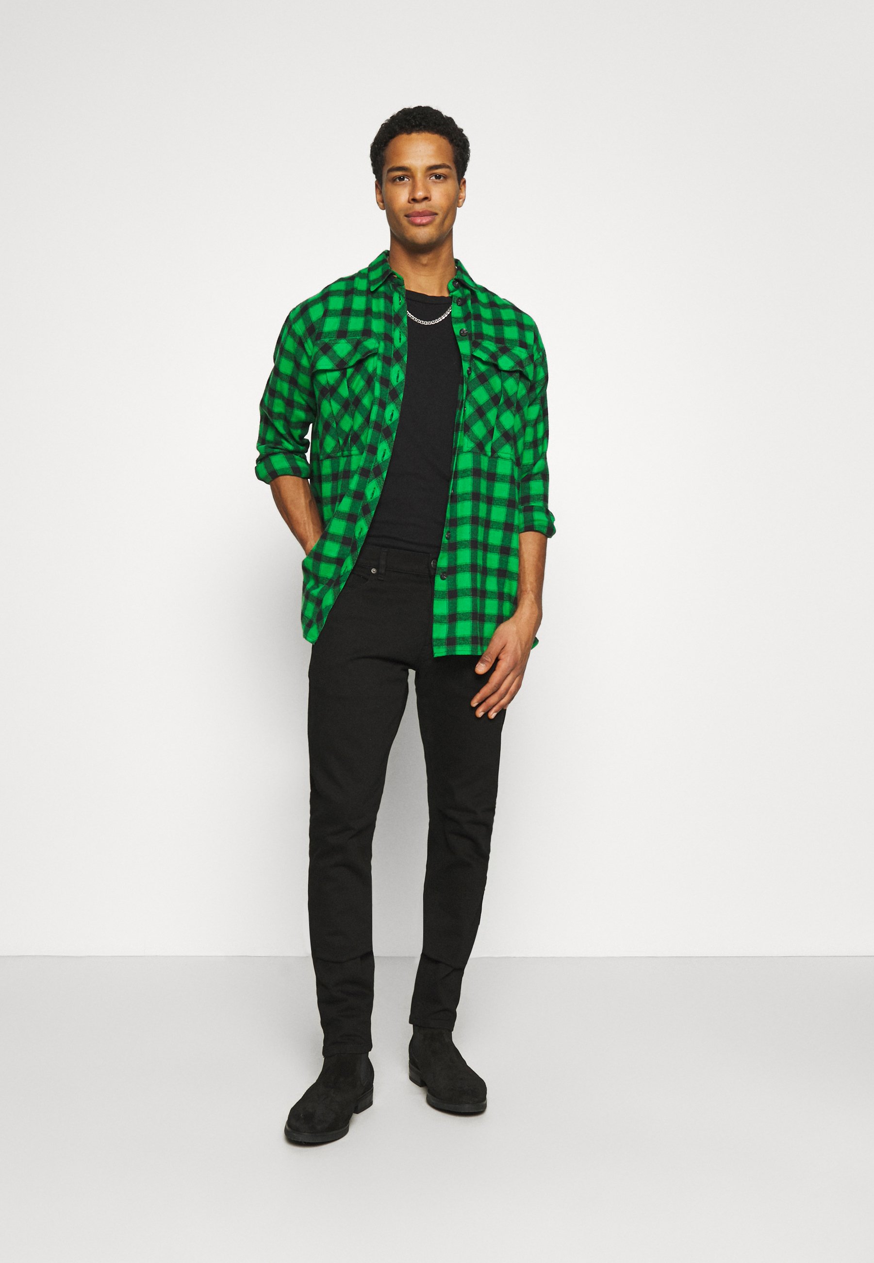 Diesel D-LUSTER - Jeans slim fit - black/nero denim - Zalando.it