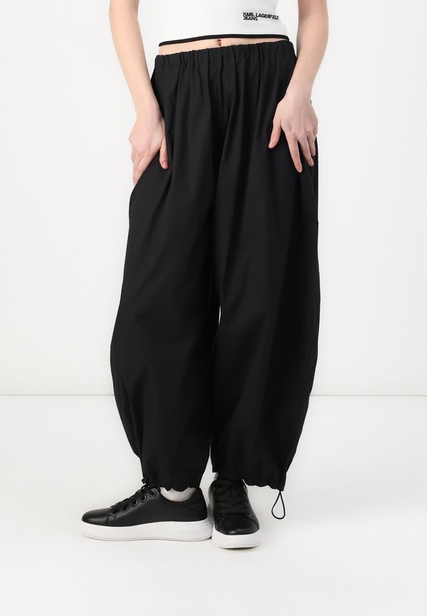 ROGER PANTALONE - Stoffhose - nero limousine