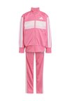 SEASONAL ESSENTIALS TIBERIO 3-STRIPES TRICOT TRACK SUIT KIDS - Tuta - pink fusion white clear pink