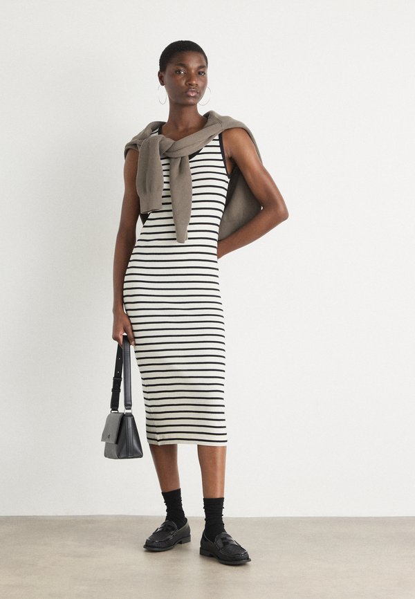 STRIPE AMA DRESS - Jersey dress2