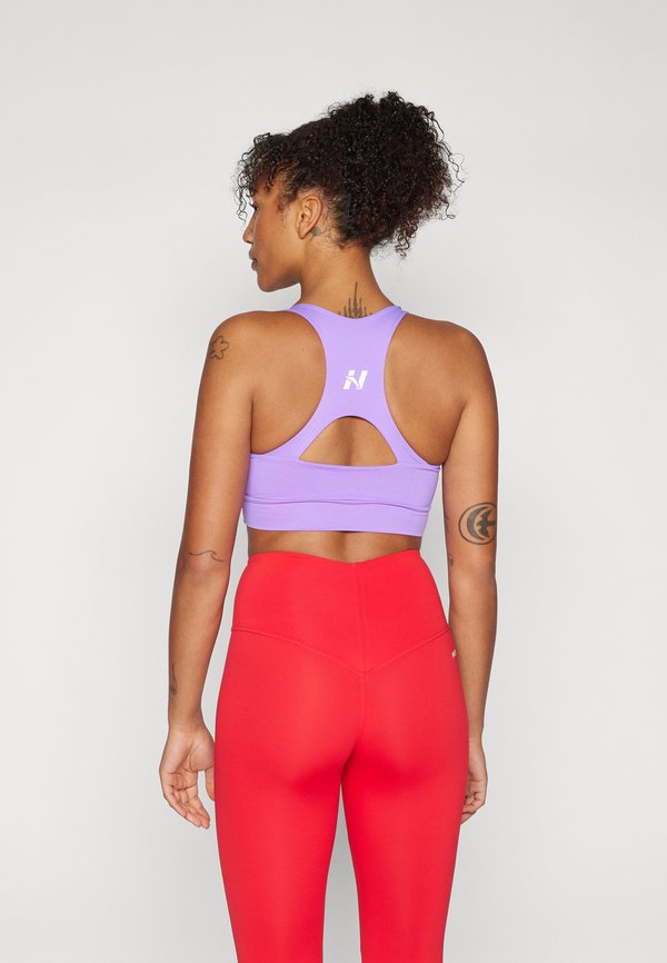 MEDIUM SUPPORT RACER BACK BRA - Medium support sports bra - malva3