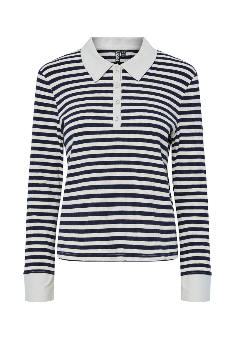 Pieces Poloshirt blauw Pieces Poloshirt blauw