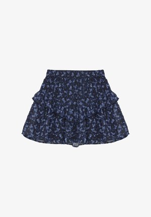 Creamie FLOWER DOBBY - A-Linien-Rock - bel air blue