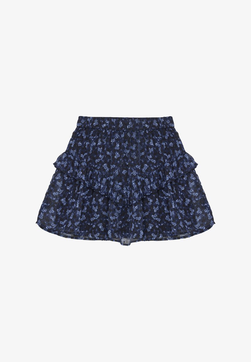 Creamie FLOWER DOBBY - A-Linien-Rock - bel air blue