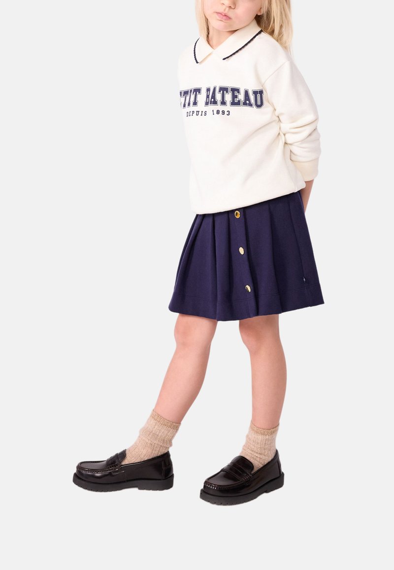 Petit Bateau MOLLETON  - Felpa - milk