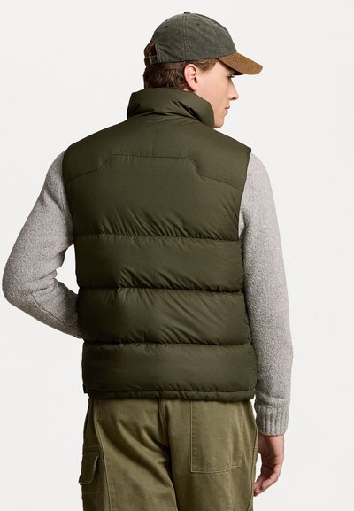 Polo Ralph Lauren THE GORHAM DOWN GILET - Veste - company olive