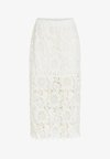 VIPETAL MIDI SKIRT - Jupe crayon - snow white