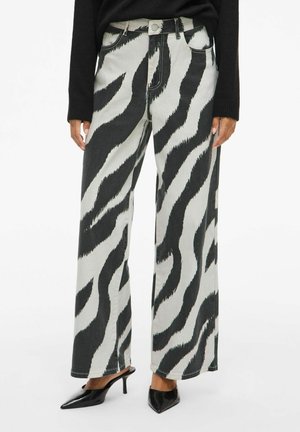 WIDE FIT VIFREYA HIGH WAIST - Wide leg - birch