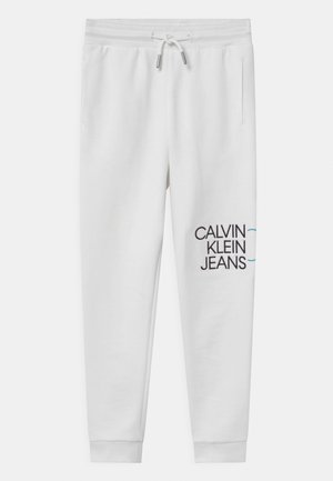 HYBRID LOGO UNISEX - Trainingsbroek - white