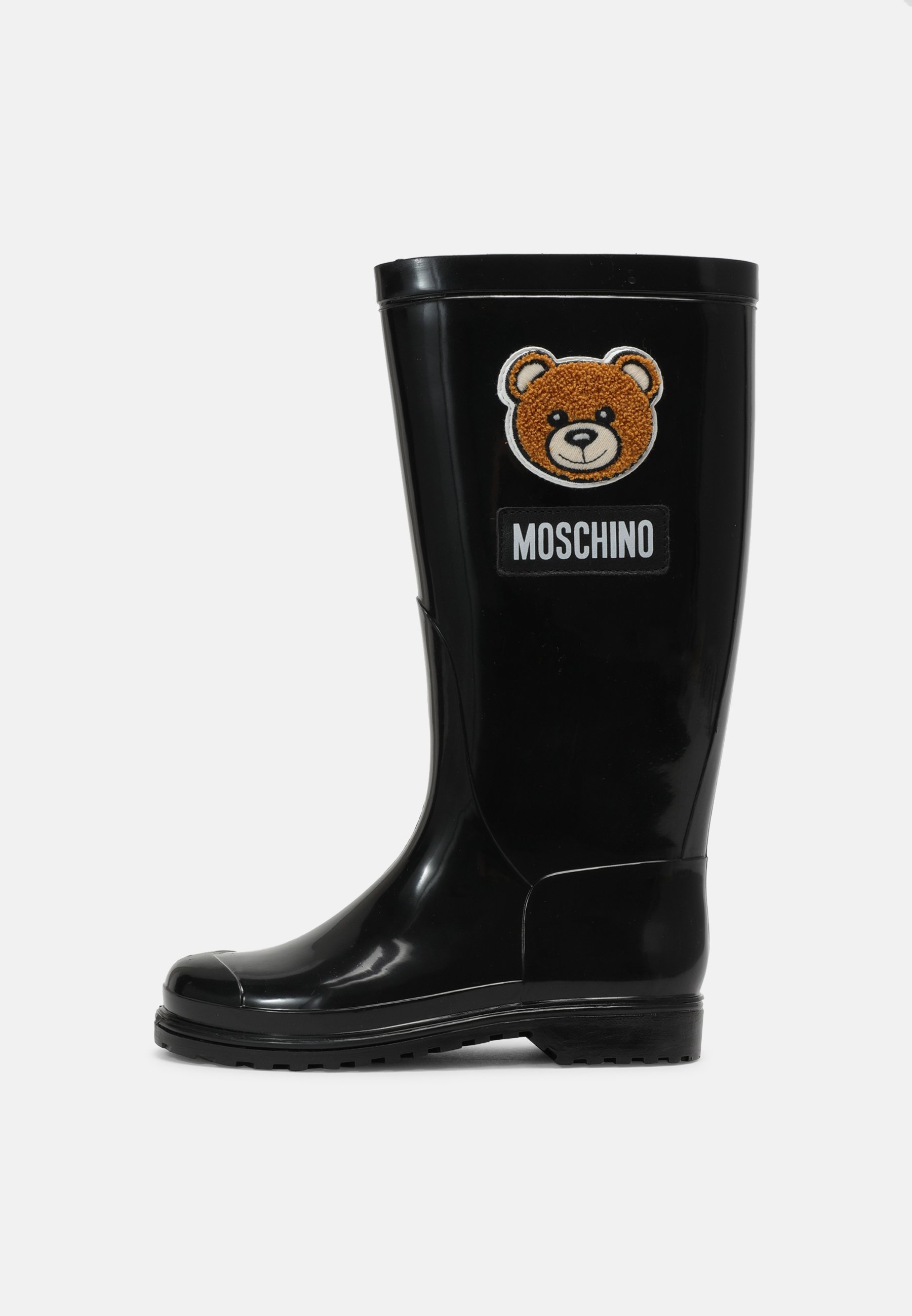 MOSCHINO UNISEX - Stivali di gomma - black/nero - Zalando.it