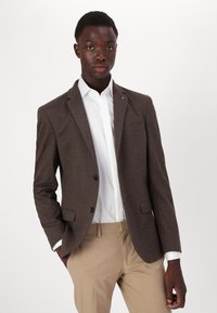 Isaac Dewhirst THE STAND ALONE - Öltönyzakó - brown