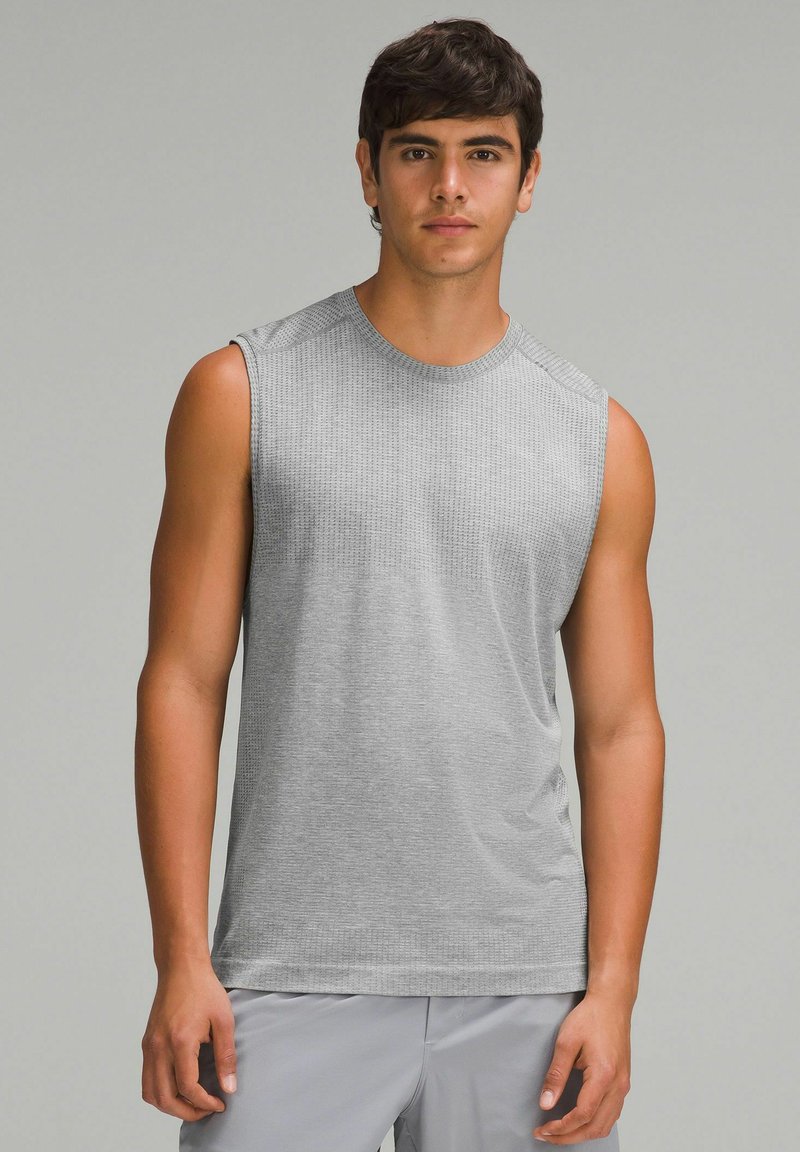 lululemon VENT TECH SLEEVELESS - Top - slate white