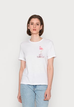 ONLKITA REG - T-shirts med print - bright white