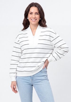 usha, Sweatshirt - white